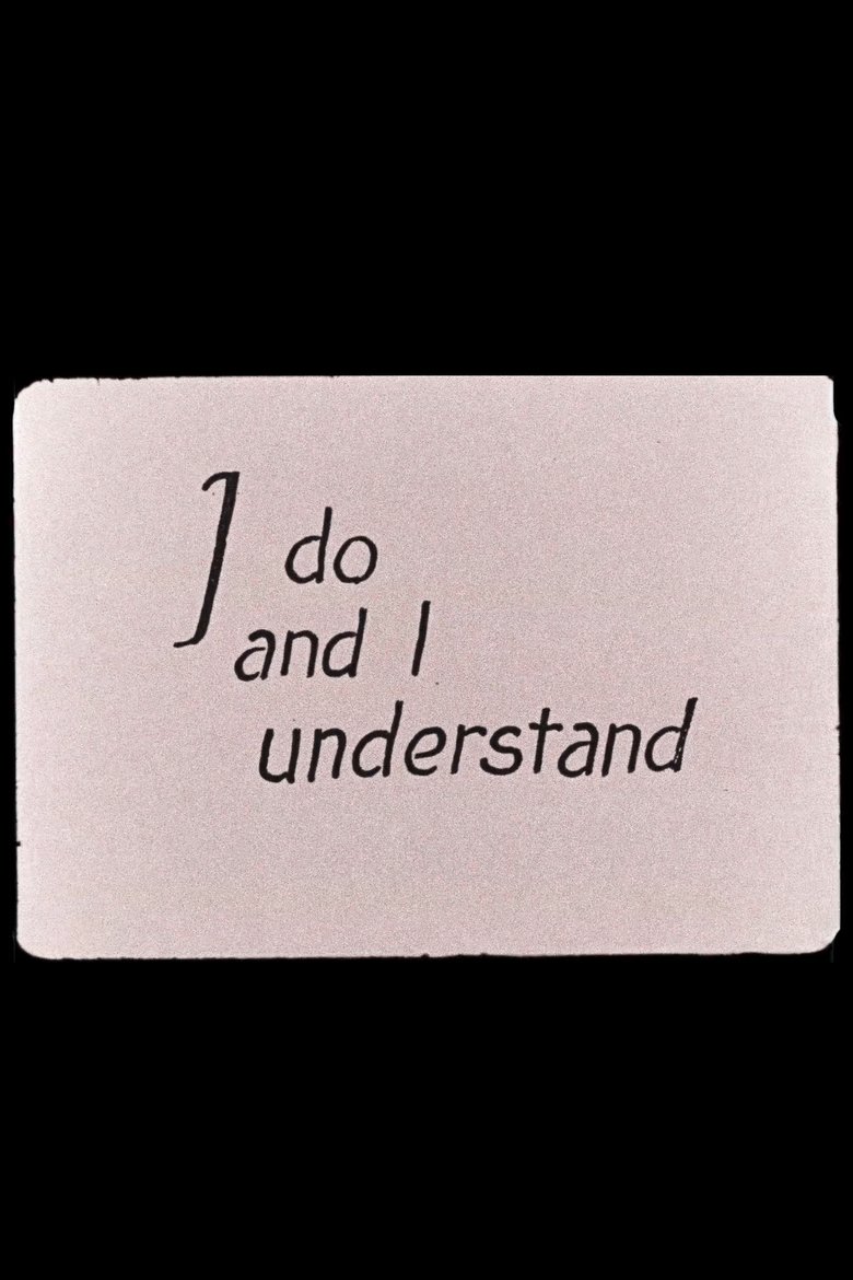 Poster of I Do and I Understand