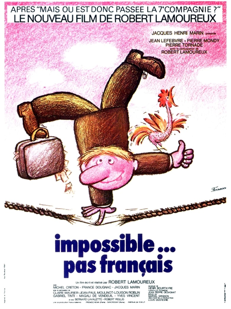Poster of Impossible Is Not French
