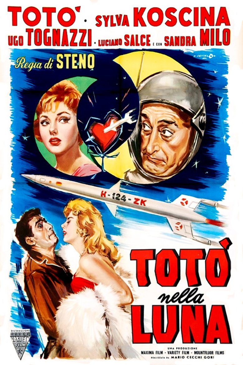 Poster of Totò in the Moon