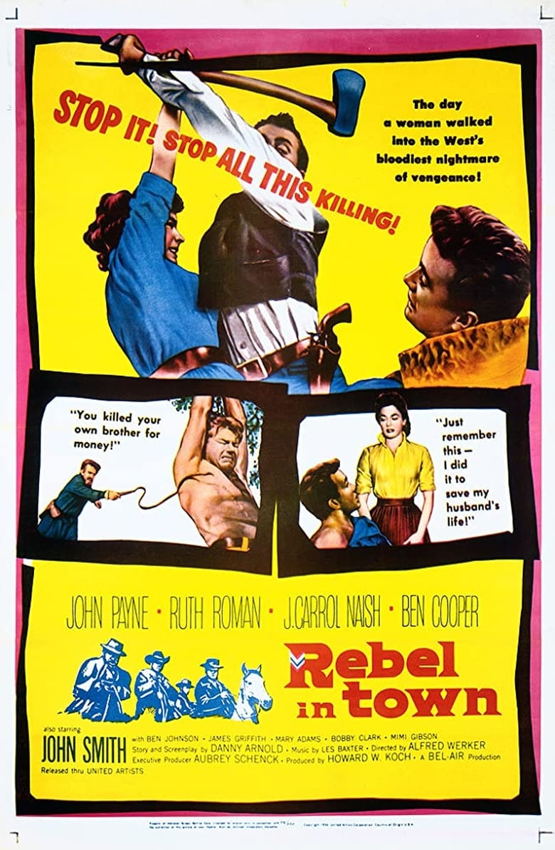 Poster of Rebel in Town