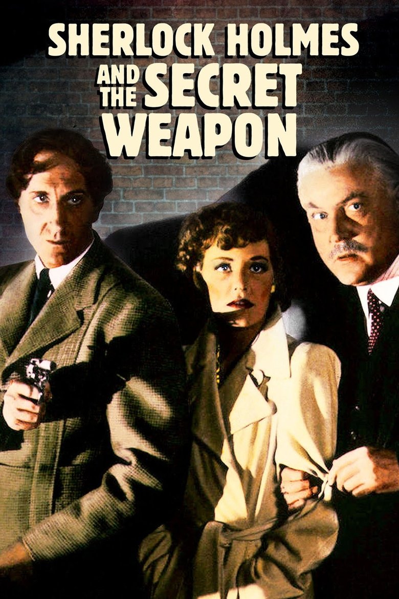 Poster of Sherlock Holmes and the Secret Weapon