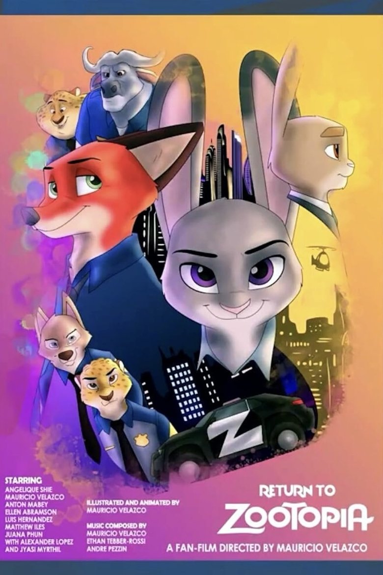 Poster of Return to Zootopia: Full Fan Film