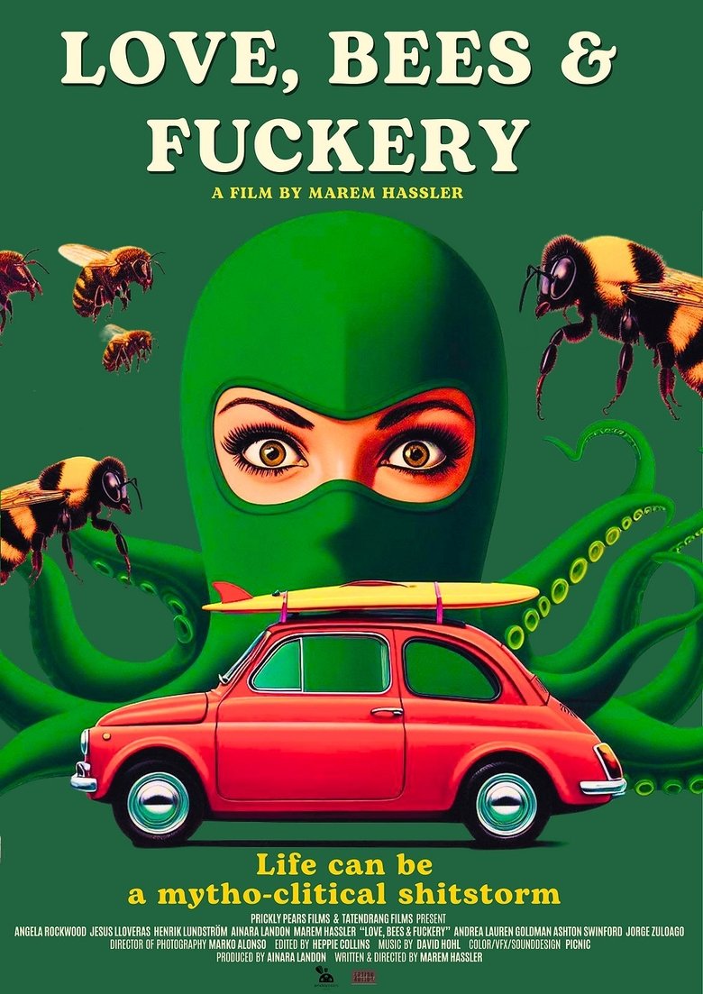 Poster of Love, Bees and Fuckery