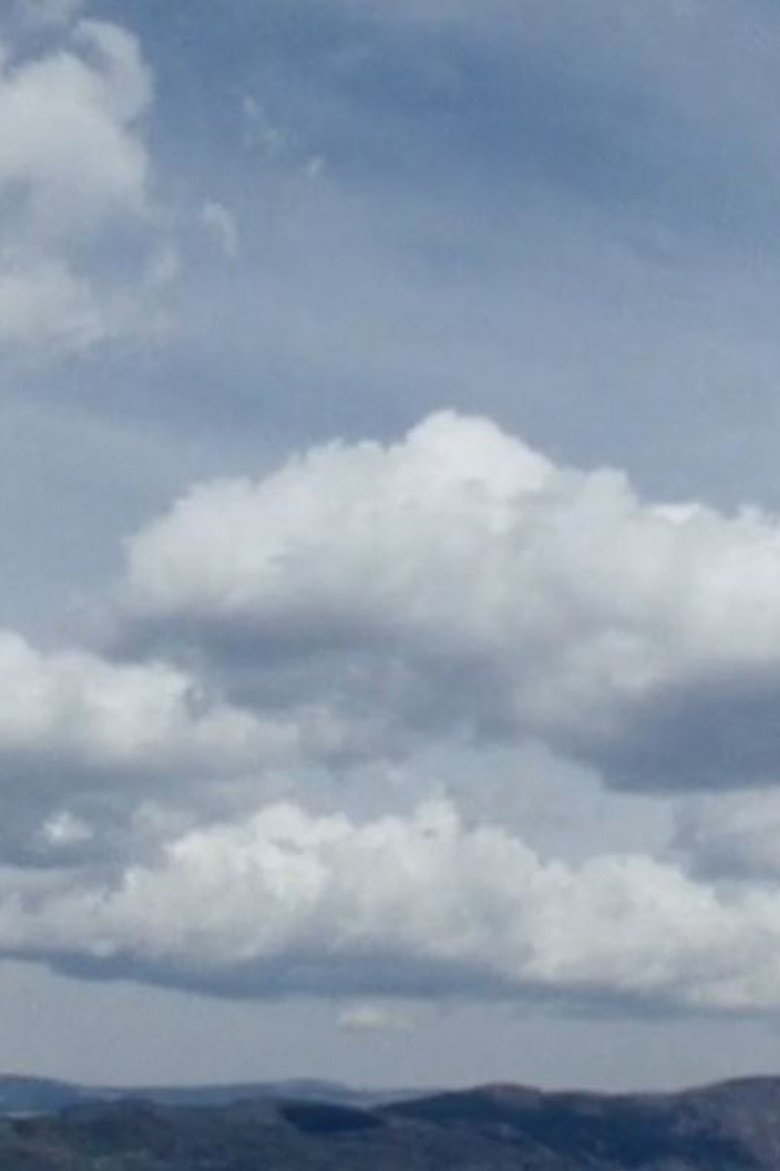 Poster of Hilltop With Clouds