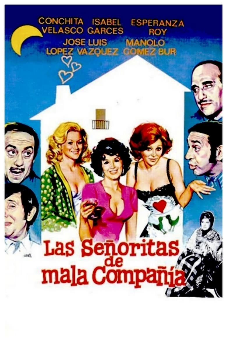 Poster of Las señoritas de mala compañía