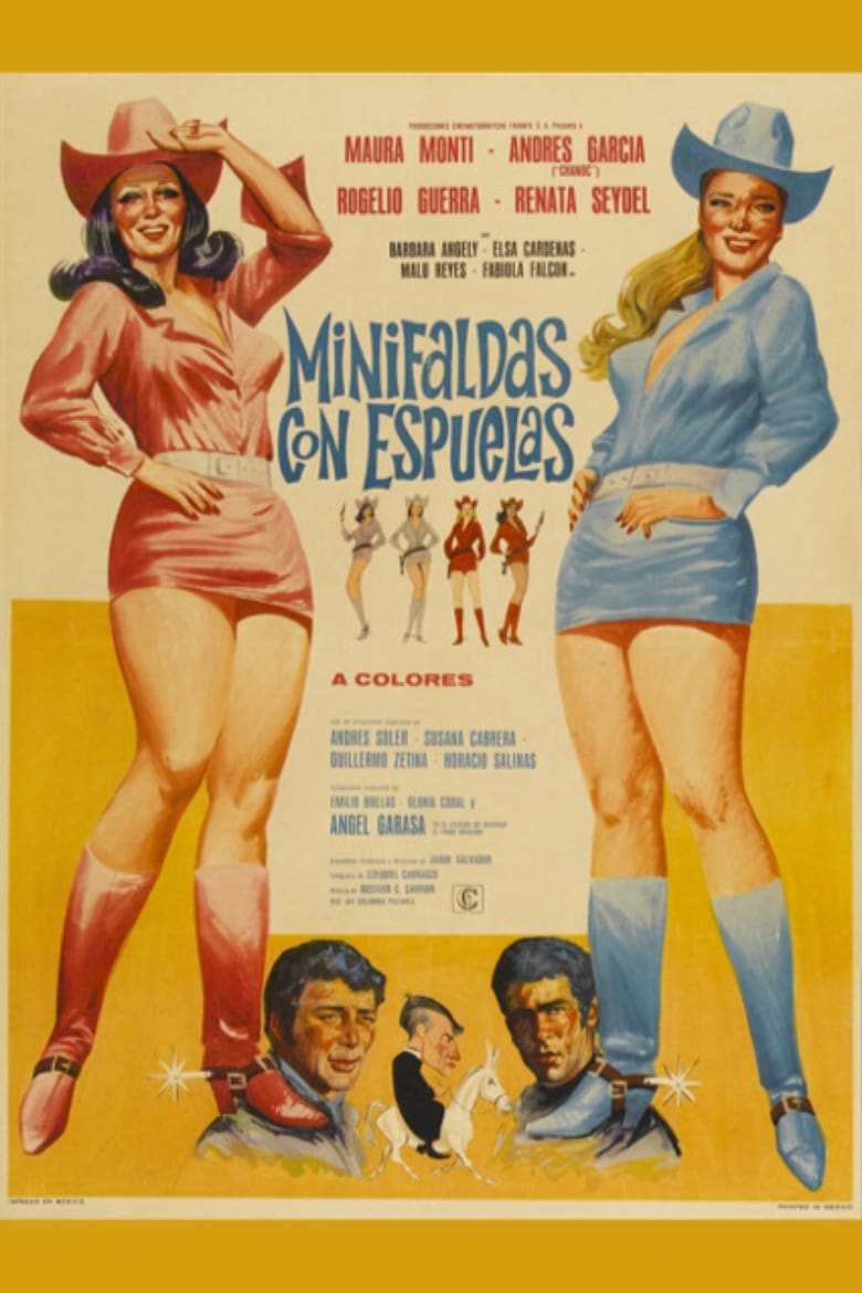 Poster of Minifaldas con espuelas