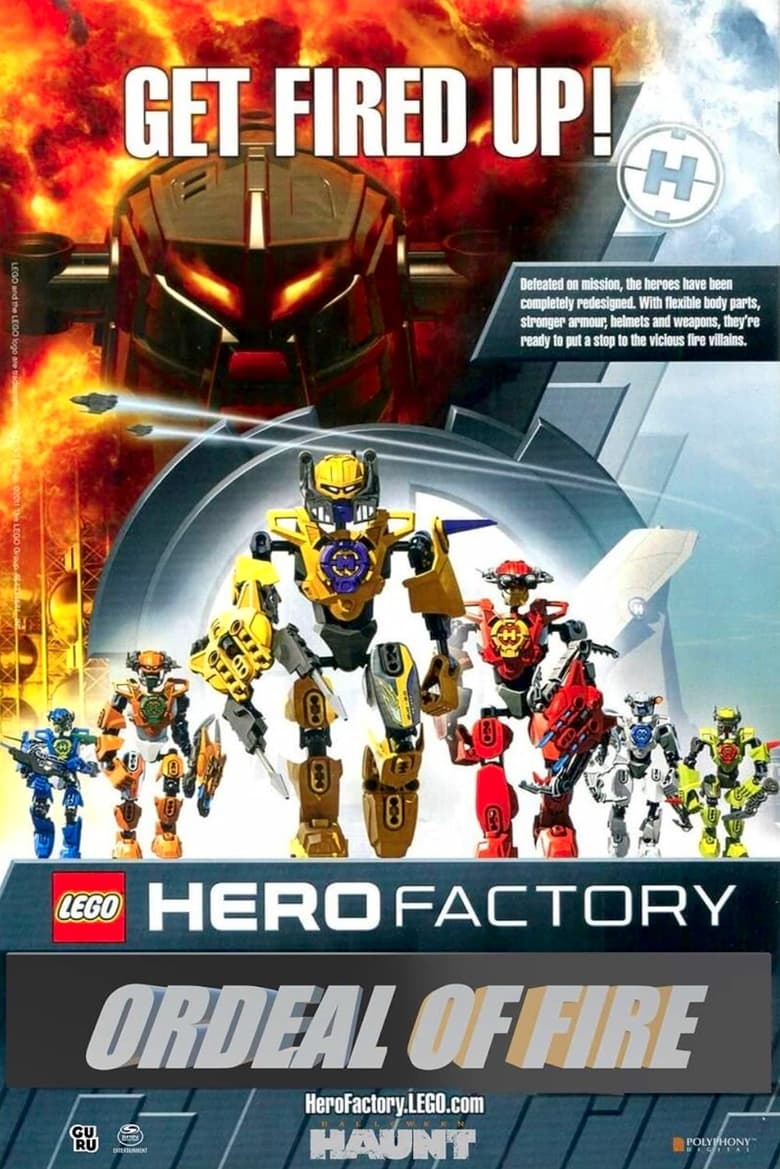 Poster of LEGO Hero Factory: Ordeal of Fire