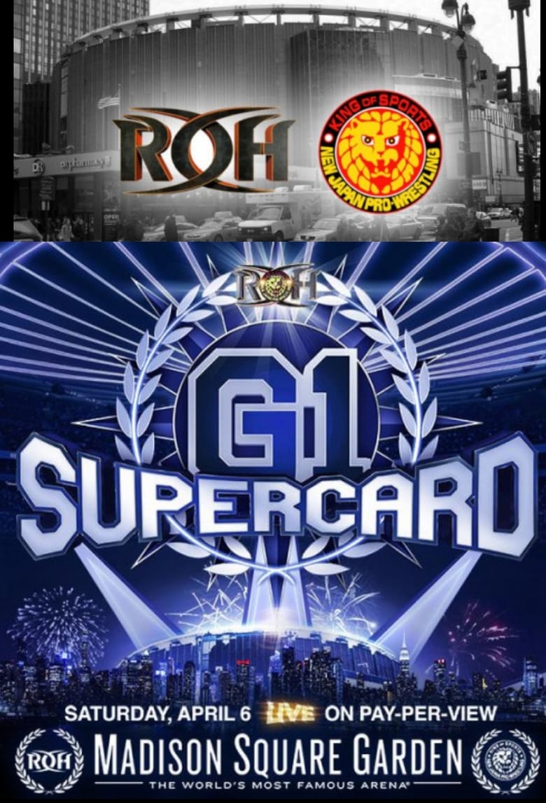 Poster of ROH & NJPW: G1 Supercard