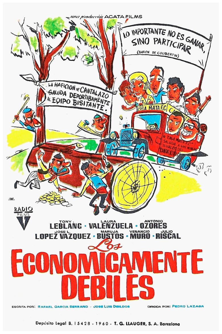 Poster of Los económicamente débiles