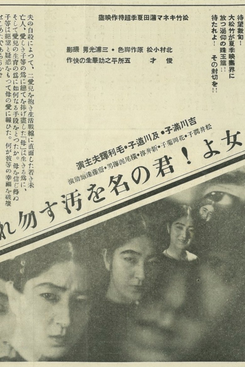 Poster of Mother, Don't Tarnish Your Name