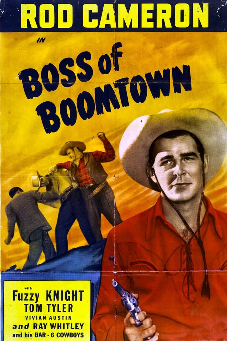 Poster of Boss of Boomtown