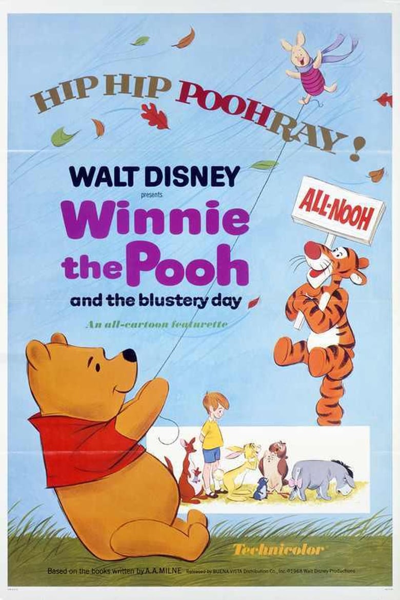 Poster of Winnie the Pooh and the Blustery Day