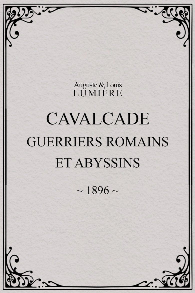Poster of Cavalcade (guerriers romains et abyssins)