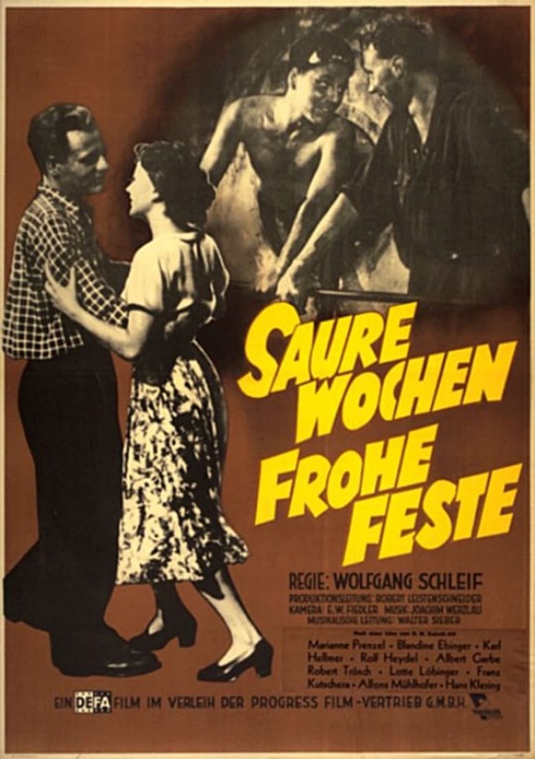Poster of Saure Wochen - Frohe Feste