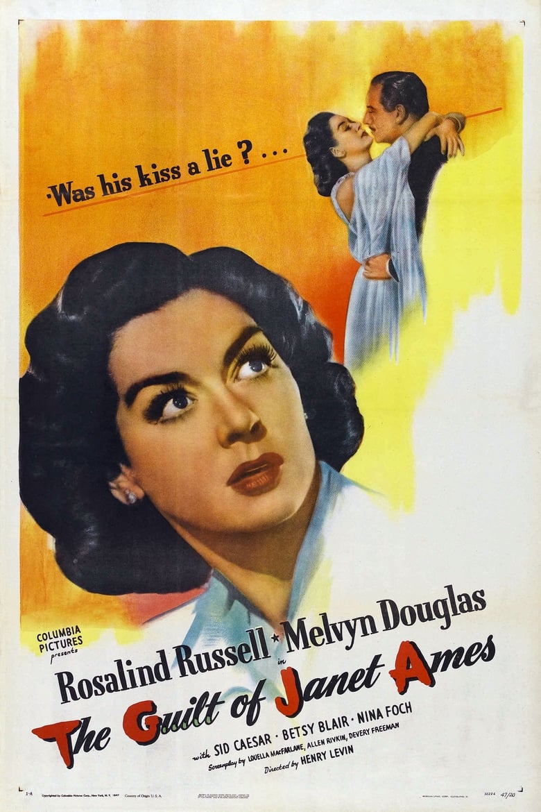 Poster of The Guilt of Janet Ames