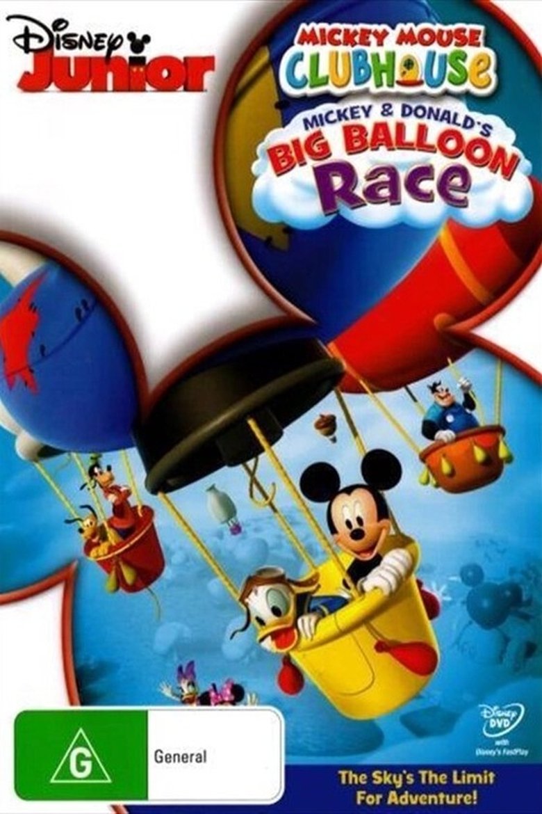 Poster of Mickey Mouse Clubhouse: Mickey and Donald's Big Balloon Race