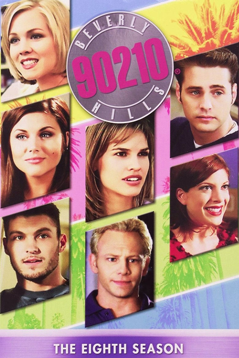 Poster of Cast and Crew in Beverly Hills, 90210 - Aloha, Beverly Hills (Season 8 - Episode 1) - Aloha, Beverly Hills
