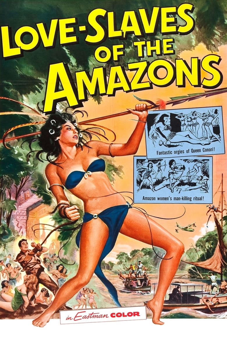 Poster of Love Slaves of the Amazons