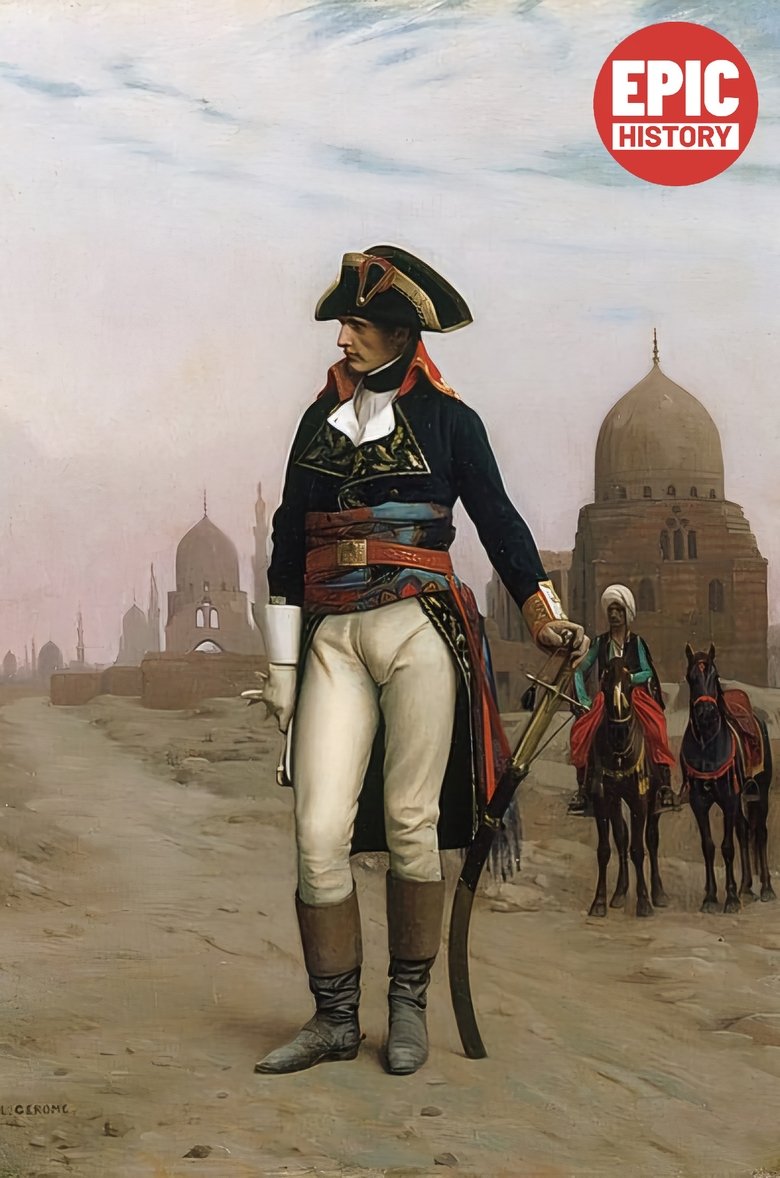 Poster of Napoleon in Egypt: Battle of the Pyramids 1798