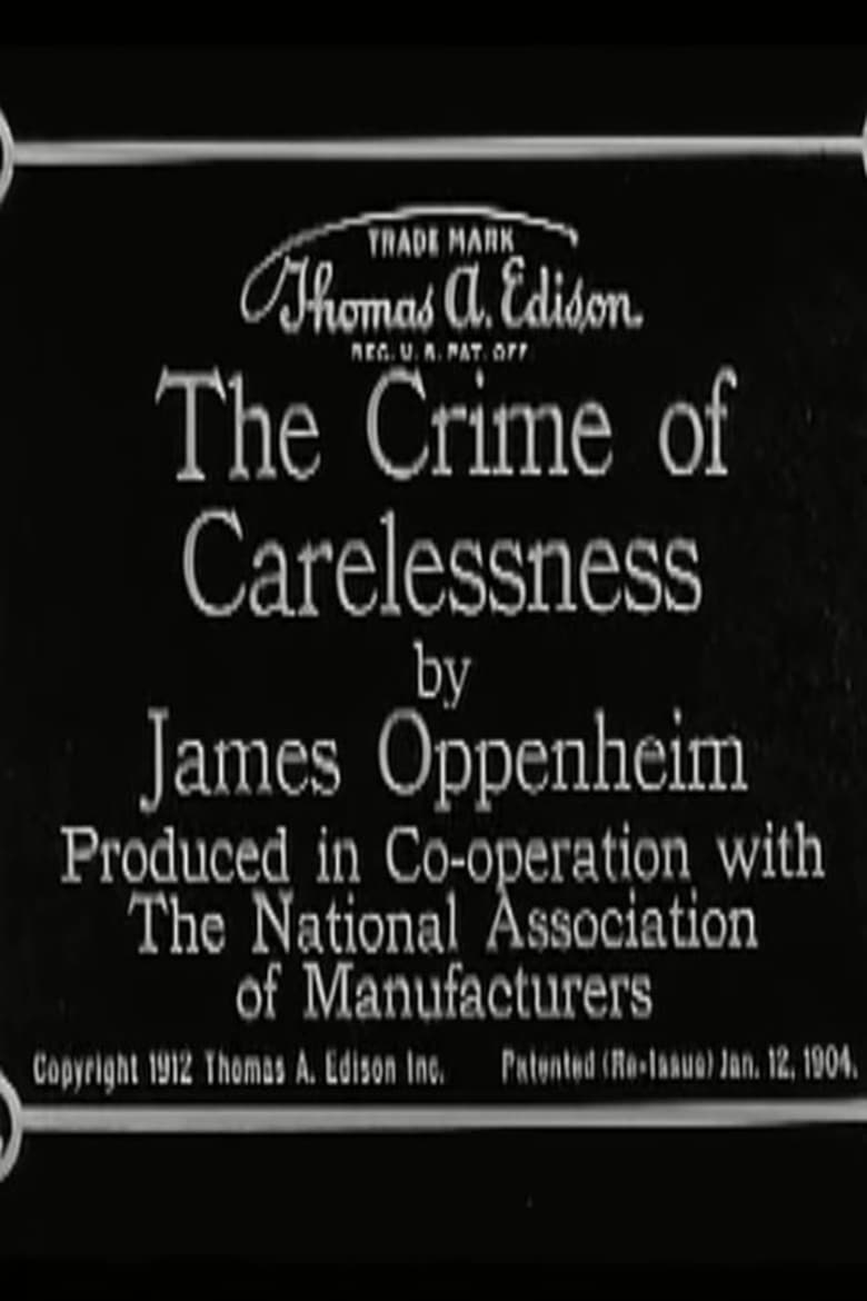 Poster of The Crime of Carelessness