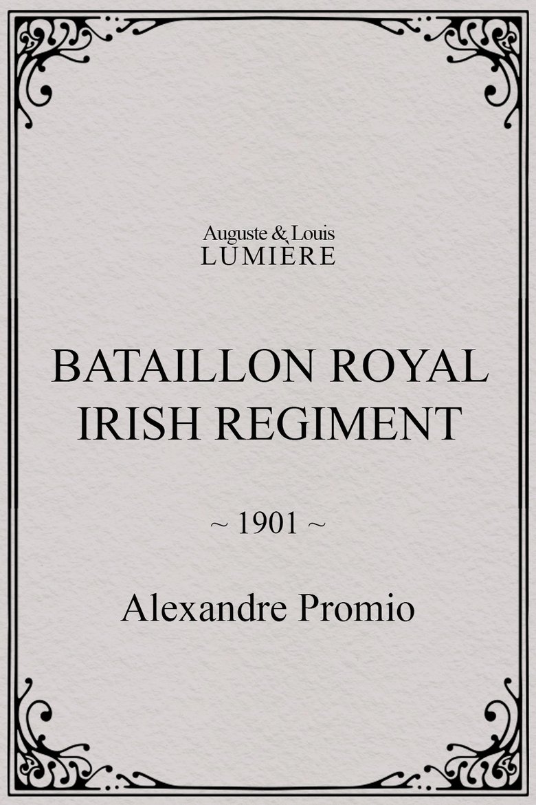 Poster of Bataillon Royal Irish Regiment