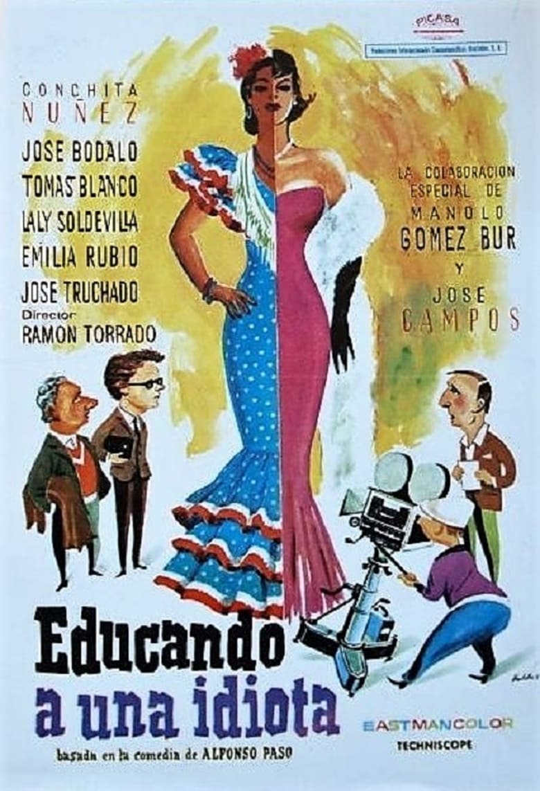Poster of Educando a una idiota