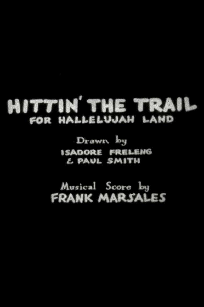 Poster of Hittin' the Trail for Hallelujah Land