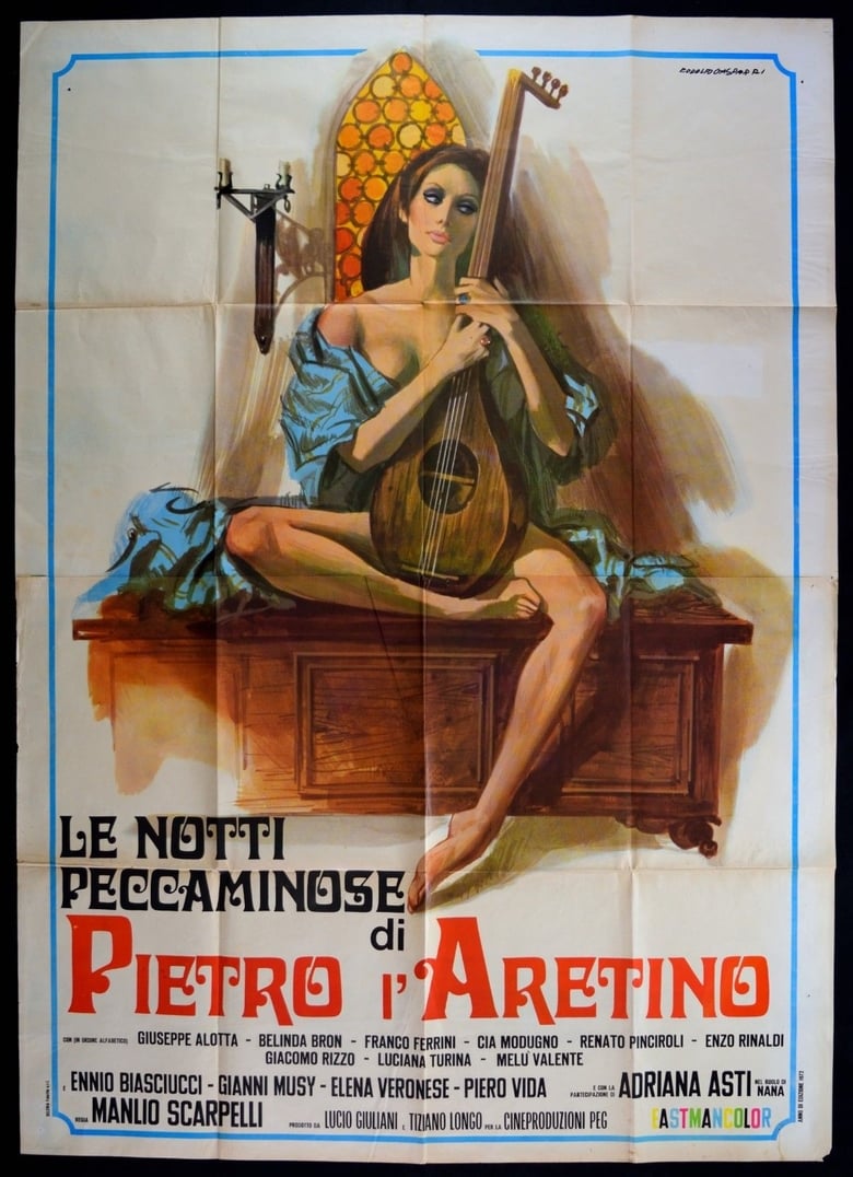 Poster of Le notti peccaminose di Pietro l'Aretino