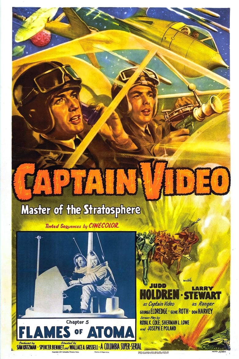 Poster of Captain Video, Master of the Stratosphere