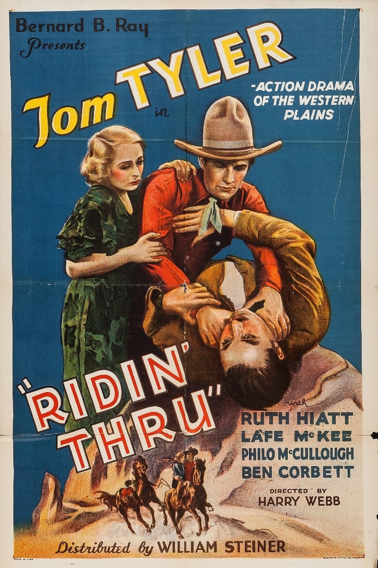 Poster of Ridin' Thru