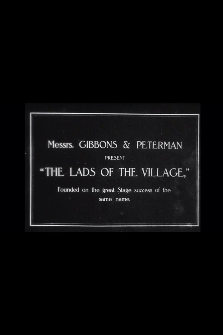 Poster of The Lads of the Village