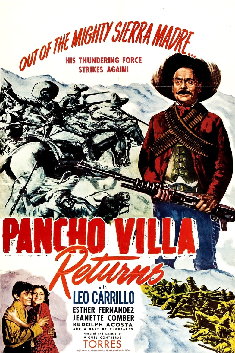 Poster of Pancho Villa Returns