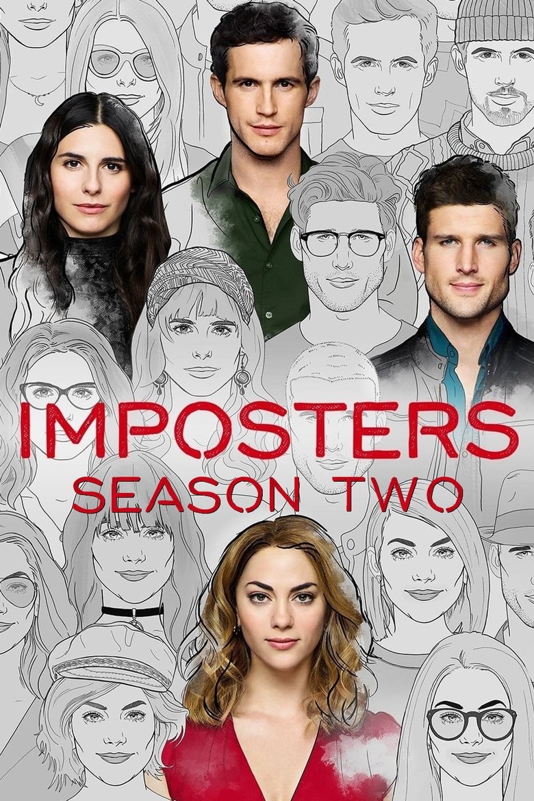 Poster of Cast and Crew in Imposters - Old Unresolved Sh-- (Season 2 - Episode 3) - Old Unresolved Sh--
