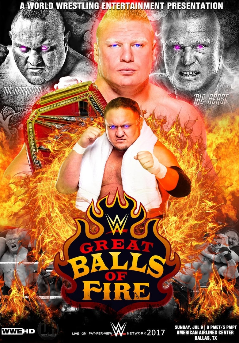 Poster of WWE Great Balls of Fire