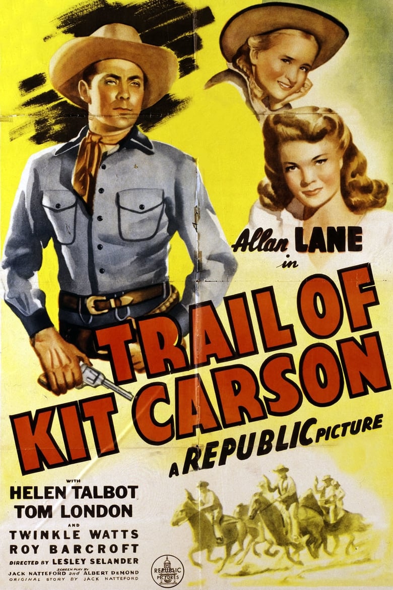 Poster of Trail of Kit Carson