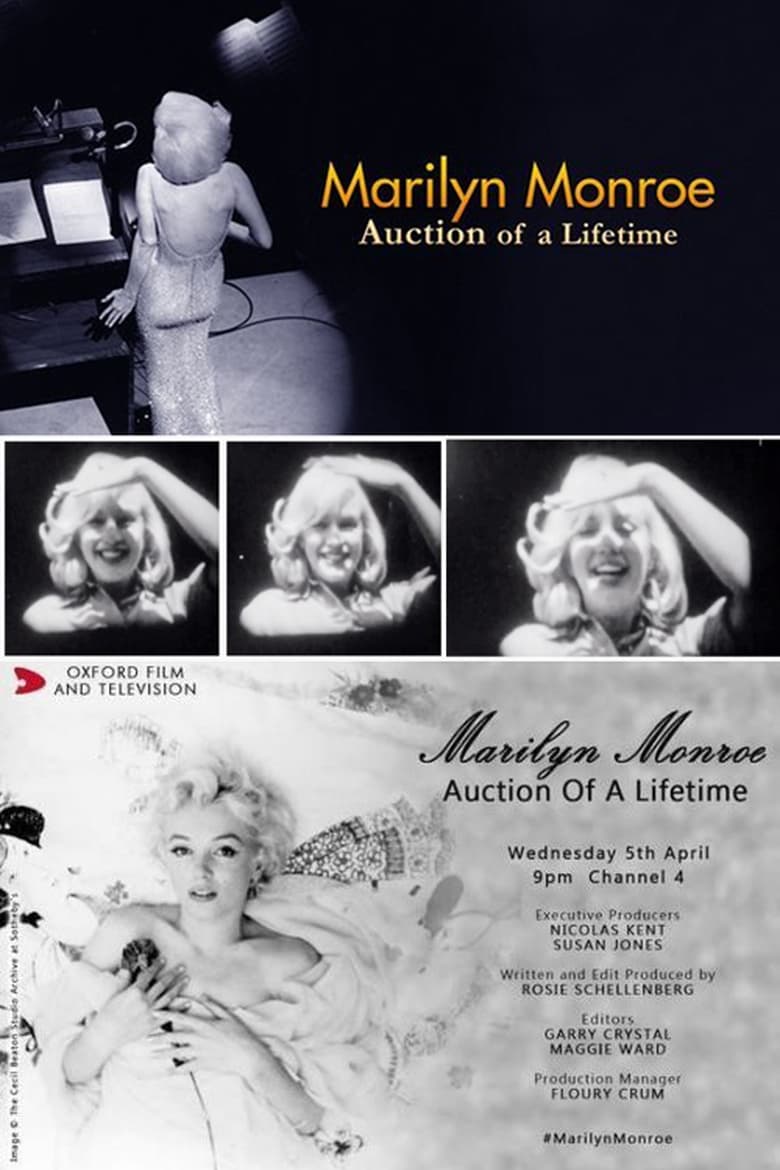 Poster of Marilyn Monroe: Auction of a Lifetime