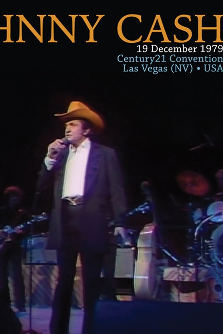 Poster of Johnny Cash - Live in Las Vegas 1979