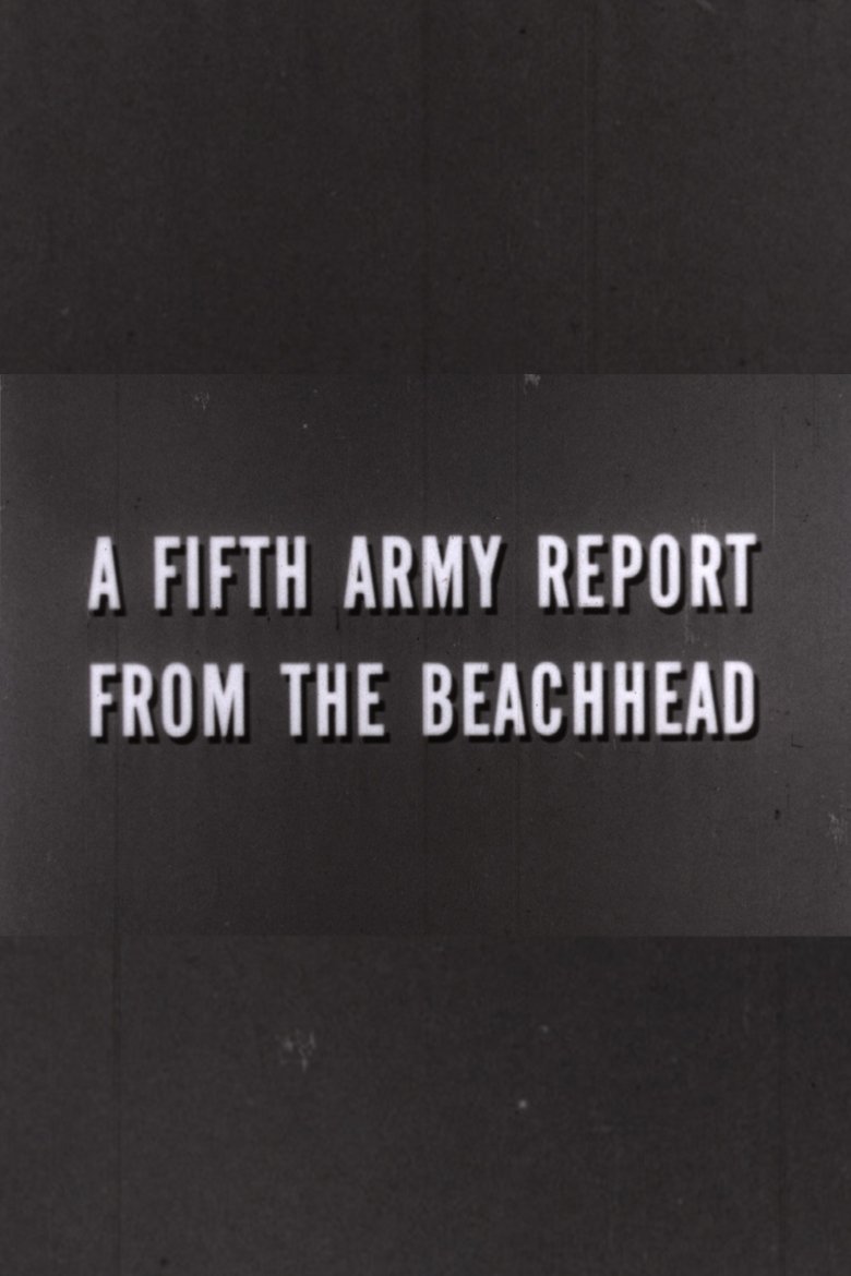 Poster of A Fifth Army Report from the Beachhead