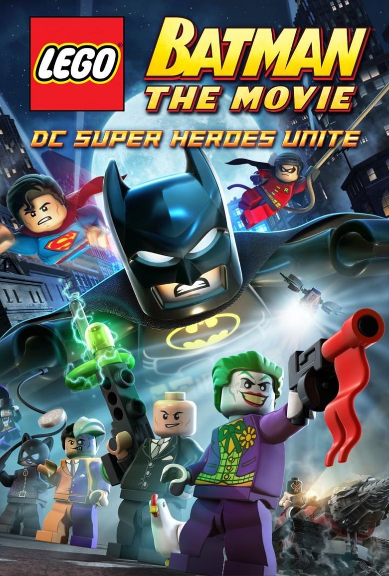 Poster of Lego Batman: The Movie - DC Super Heroes Unite