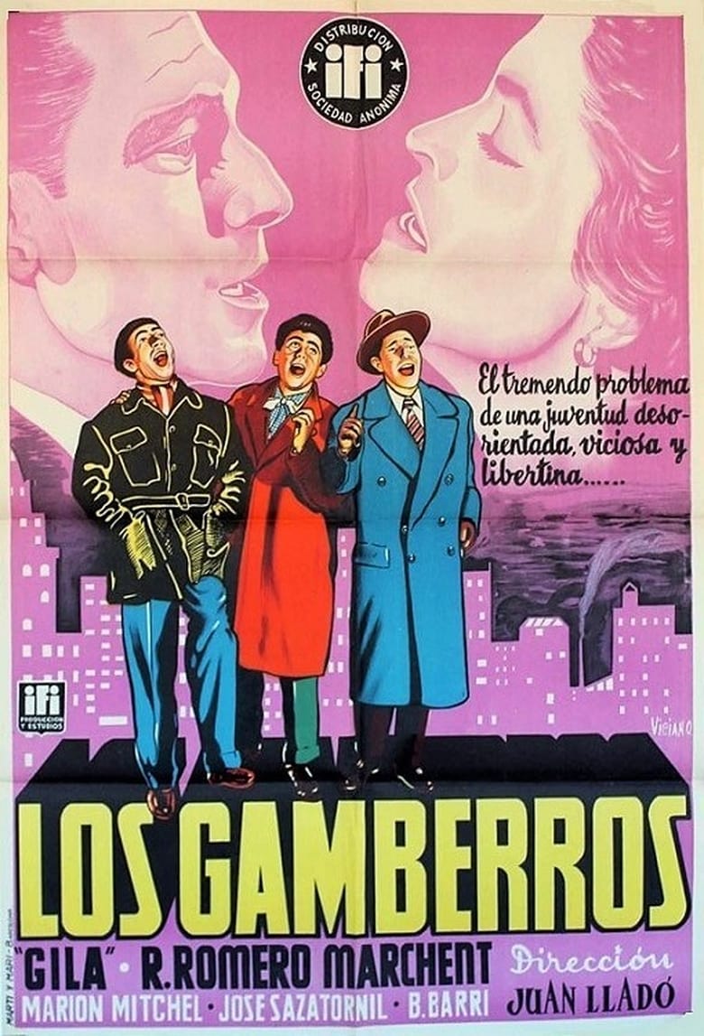 Poster of Los gamberros