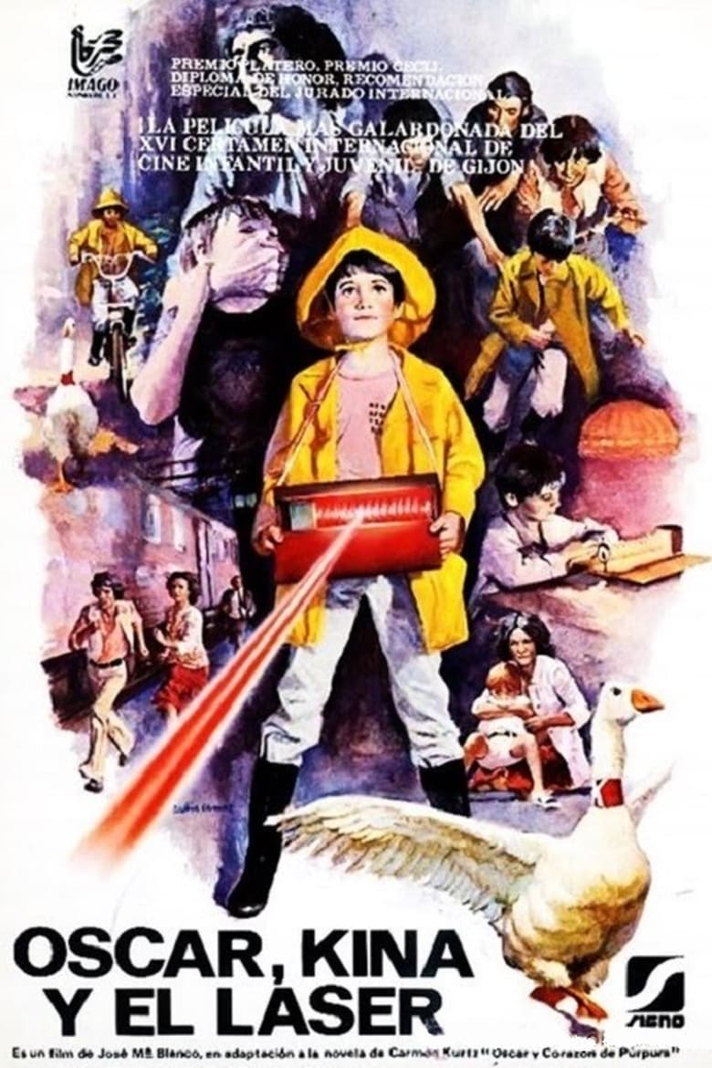 Poster of Óscar, Kina y el láser