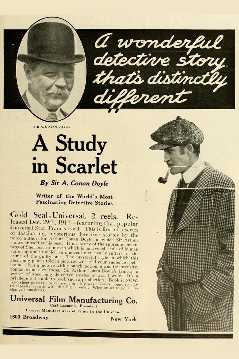 Poster of A Study in Scarlet