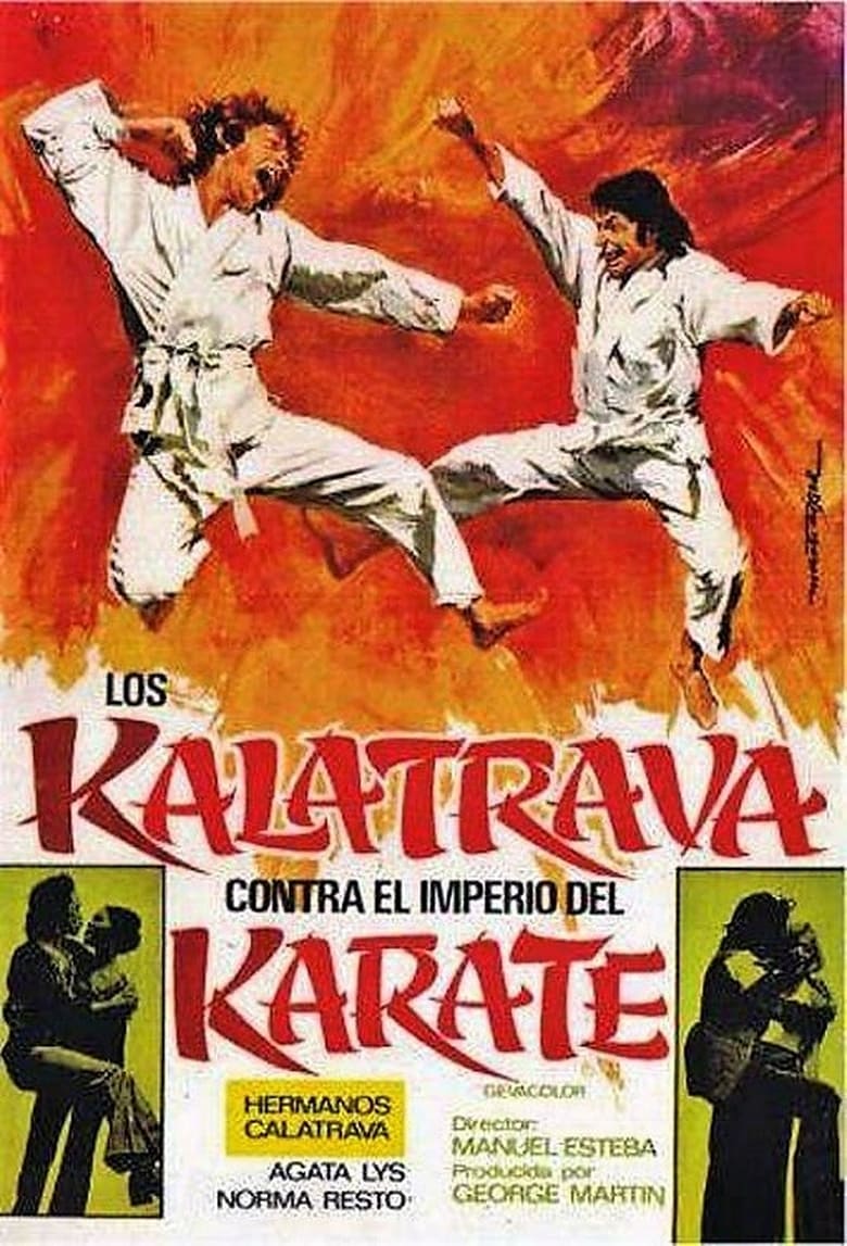 Poster of Los Kalatrava contra el imperio del karate