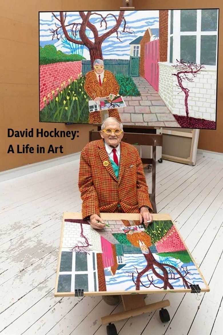 Poster of David Hockney: A Life in Art