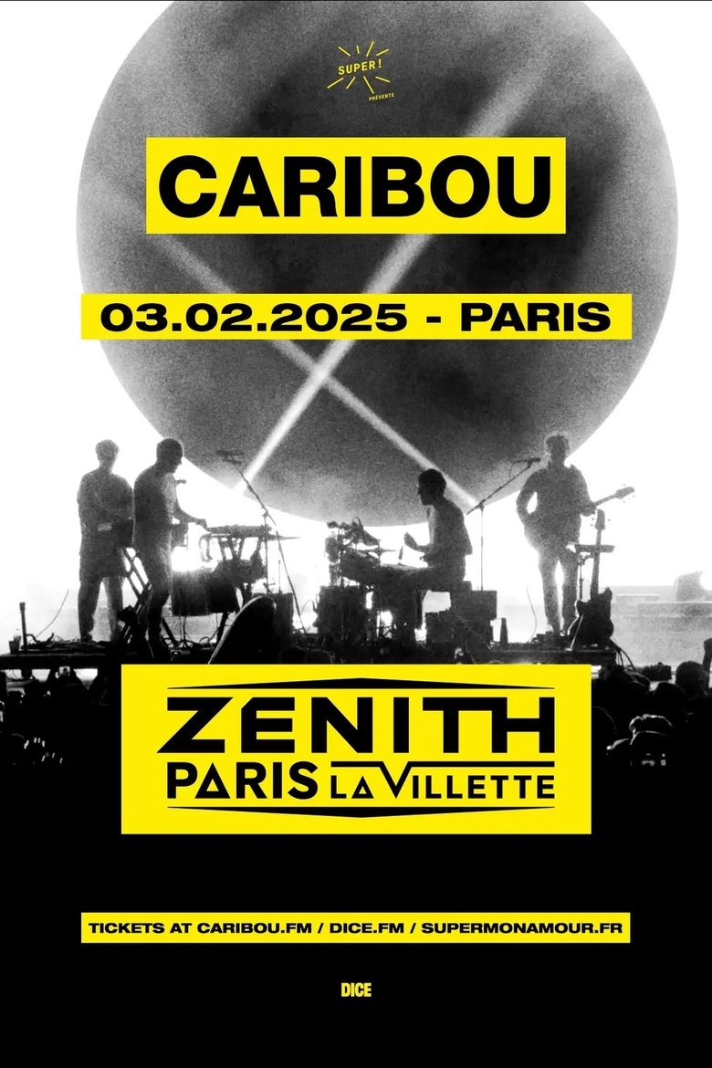Poster of Caribou - Zénith Paris - La Villette - ARTE Concert