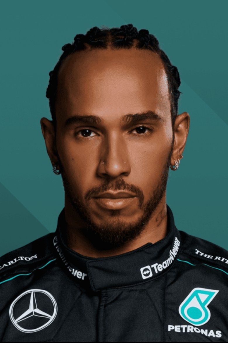 Portrait of Lewis Hamilton