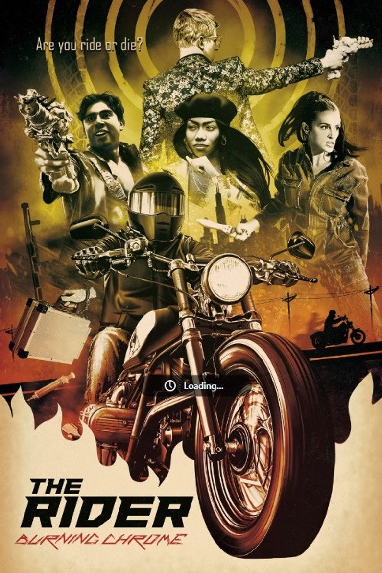 Poster of The Rider: Burning Chrome