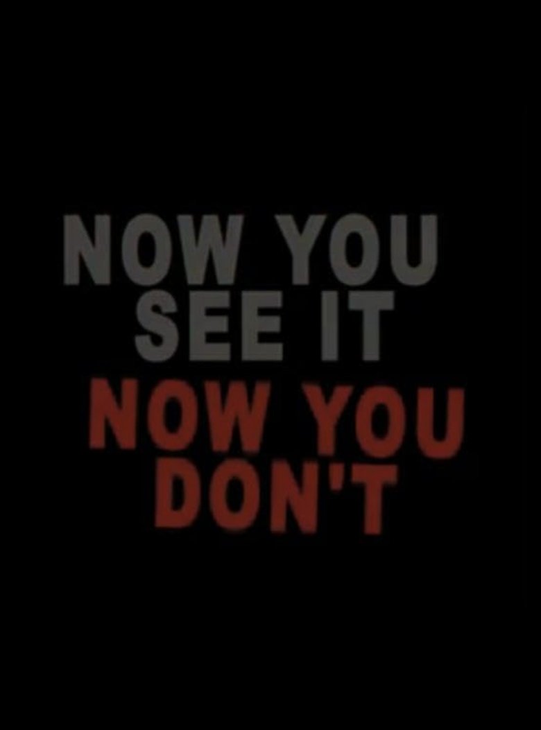Poster of Now You See It Now You Don't