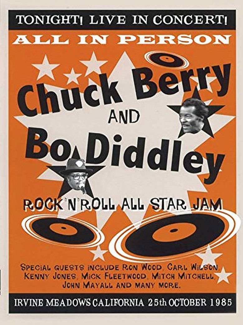 Poster of Chuck Berry & Bo Diddley: Rock 'n' Roll All Star Jam