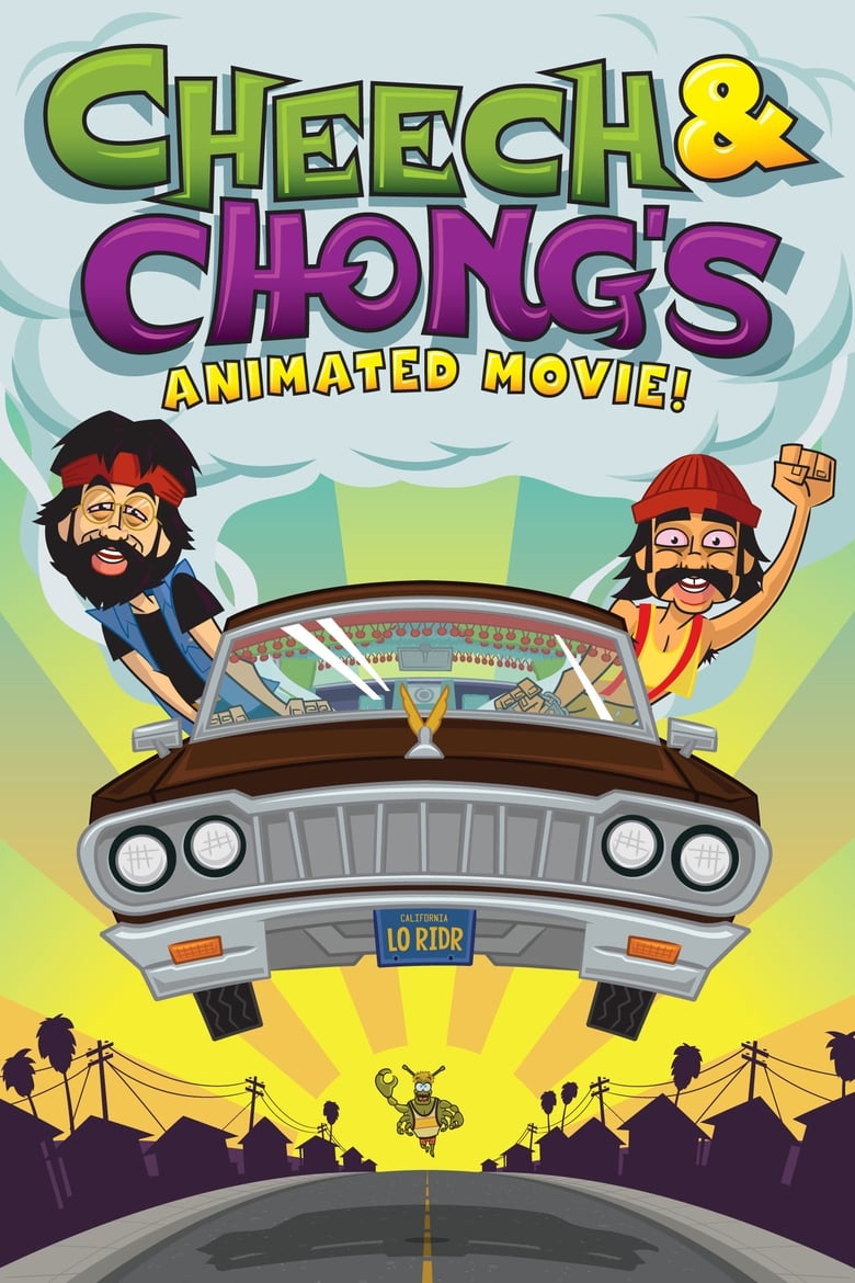 Poster of Cheech & Chong's Animated Movie!